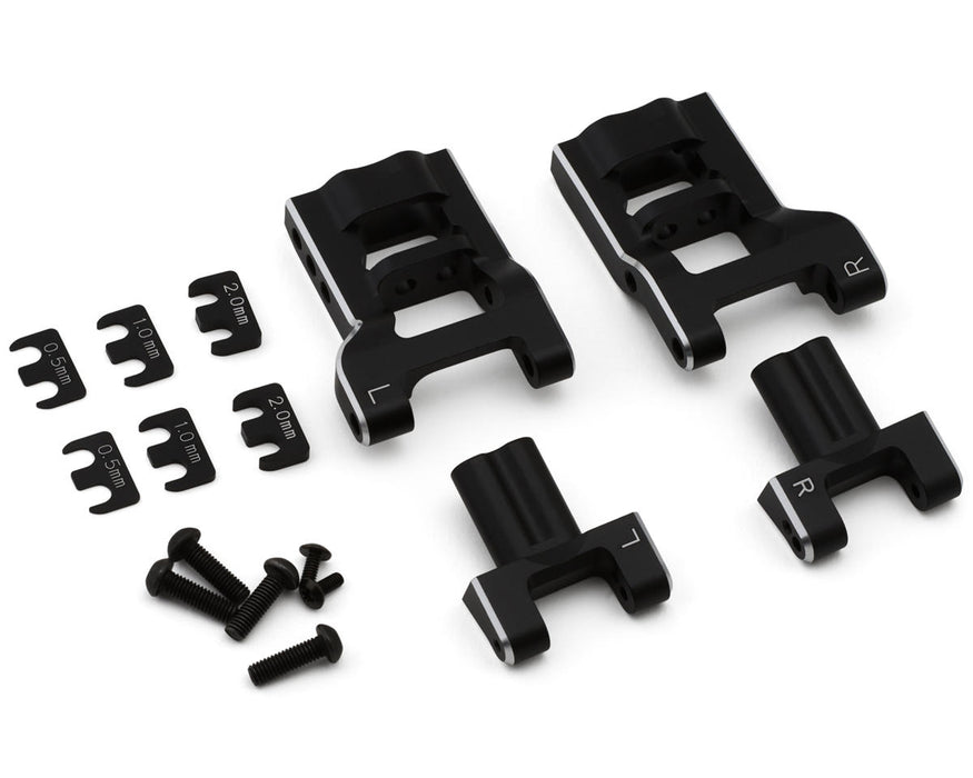 Yokomo YD-2 Aluminum Adjustable ”H” Short Rear Suspension Arms Set (Black)