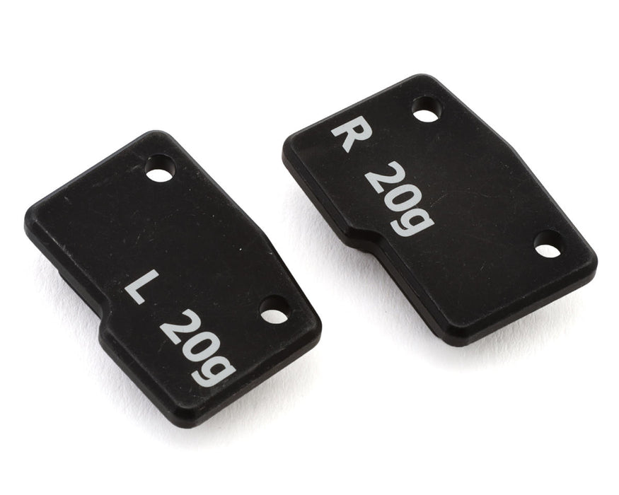 Yokomo RD2.0/SD2.0 Rear "H" Arm Brass Weights (20g) (2)