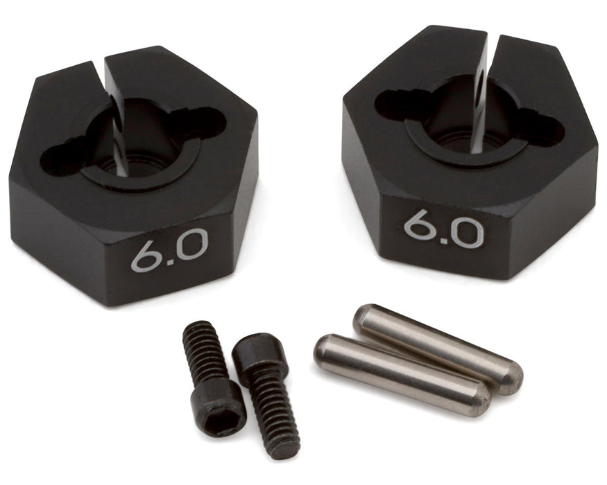 Yokomo YD-2 6mm Aluminum Clamping Wheel Hexes (2)