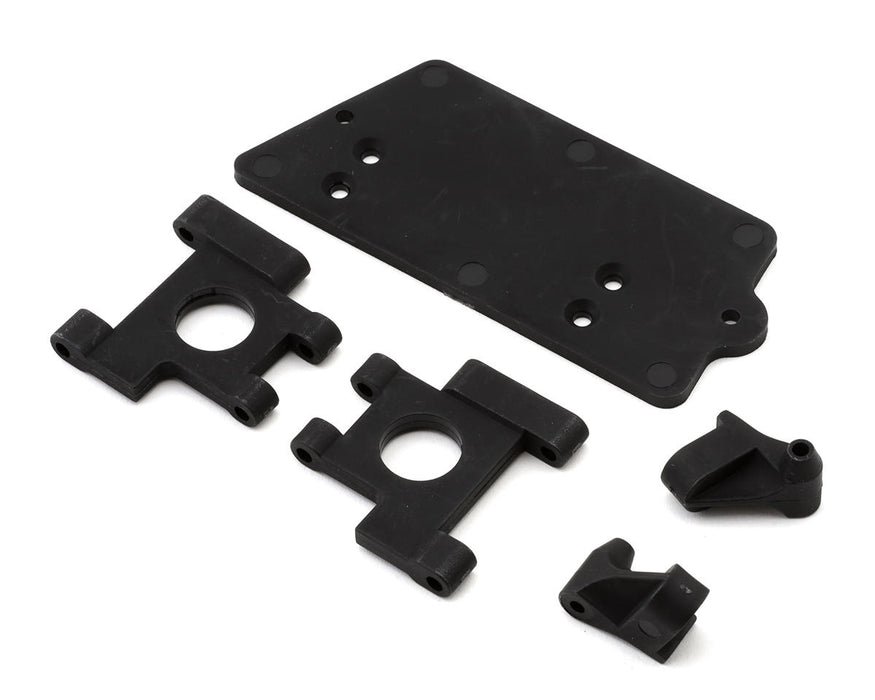 Yokomo Wonder Dog Fighter Front Arm Set w/Rear Shock Mounts & Servo Plate