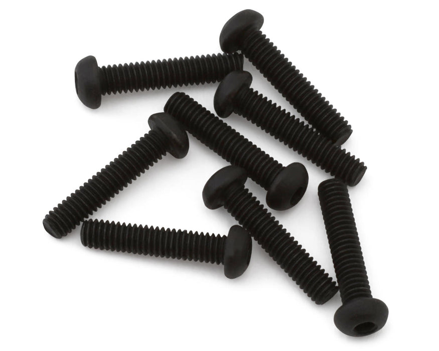 Yokomo 2.5mm Button Head Socket Screws (8) (12mm)