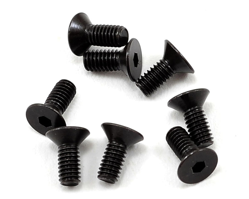 Yokomo 2.5x6mm Flat Head Hex Screw (10)