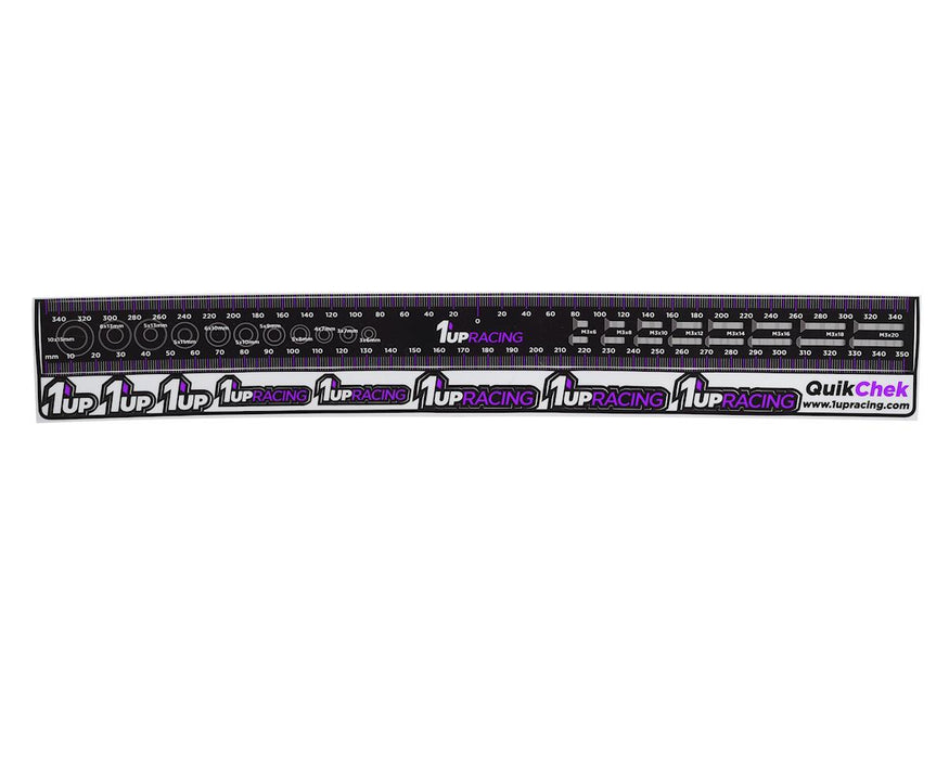 1UP Racing QuikChek Reference Decal (Purple)