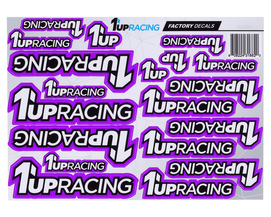 Feuille de décalcomanies 1UP Racing (violet)