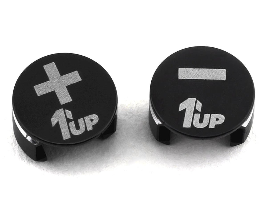 Poignées 1UP Racing LowPro Bullet Plug (Noir/Noir)