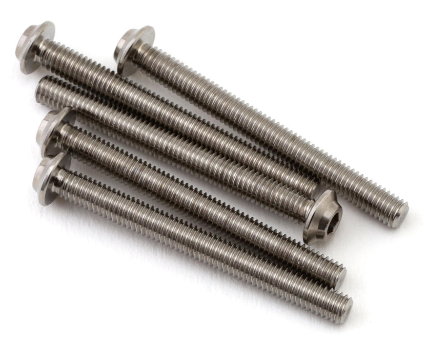 1UP Racing Titanium Pro Duty LowPro Head Screws (5) (3x30mm)