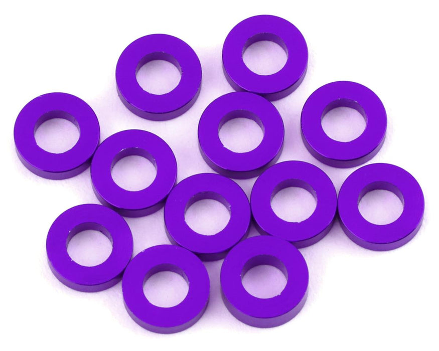 1UP Racing 3x6mm Precision Aluminum Shims (Purple) (12) (1mm)