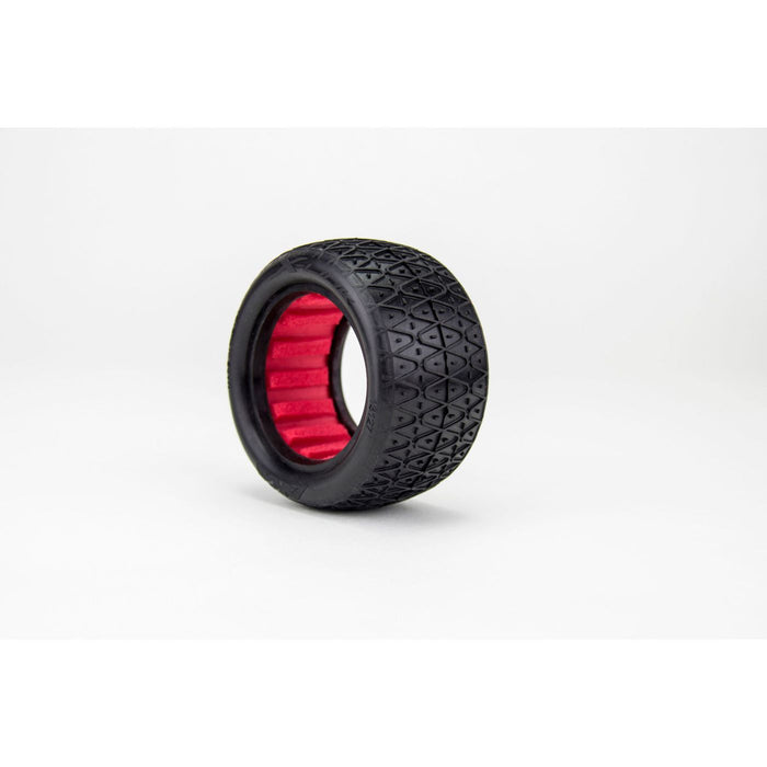 1/10 Buggy Crosslink Spr Soft Tire w/Red Insert(2)