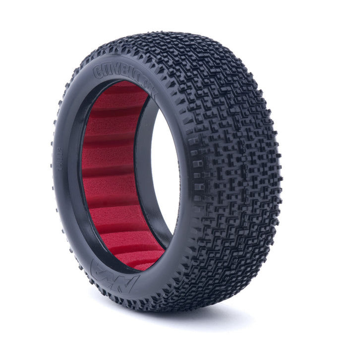 1/8 Buggy Cityblock Super Soft Tire w/Red Ins(2)