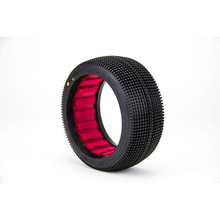 1/8 Buggy Zipps Soft Tire w/ Red Insert (2)