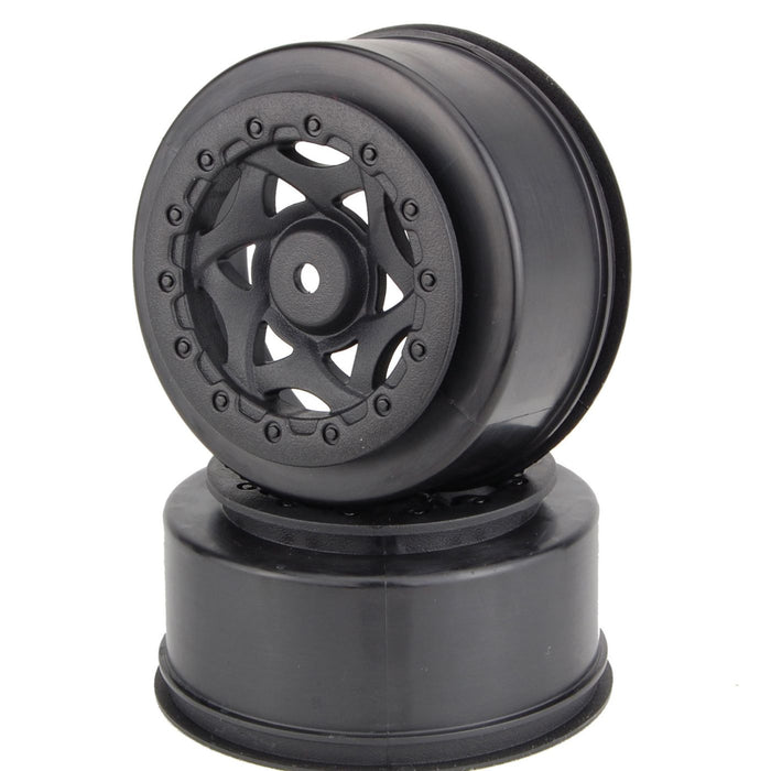 1/10 Cyclone SC Wheel, Black (2): SCTE4X4/SCT410