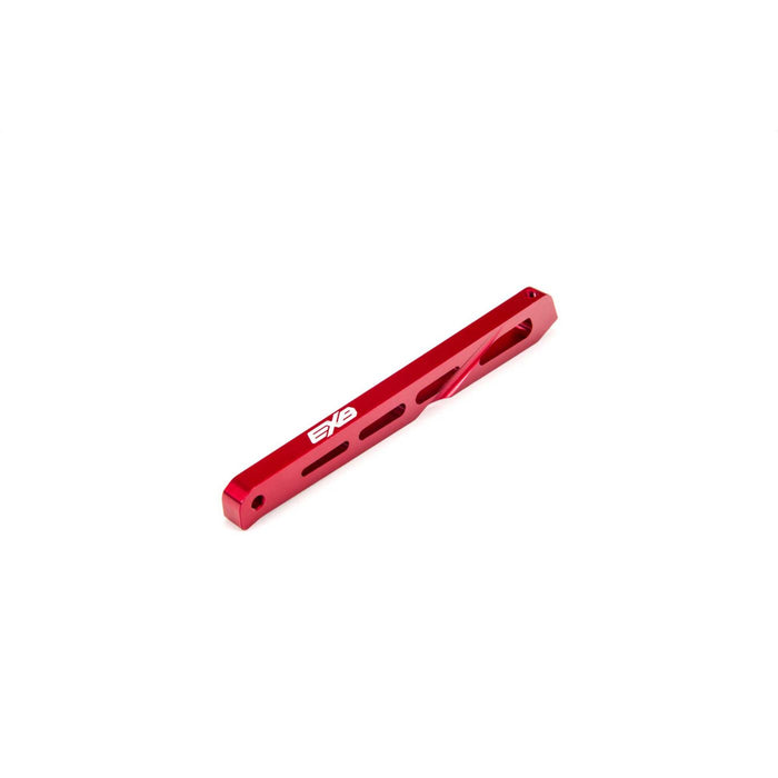 Renfort de châssis central arrière en aluminium 120 mm rouge