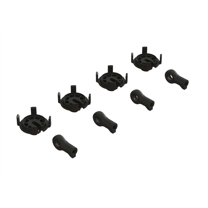 Shock Rod End & Spring Perch Set (4 Shocks)