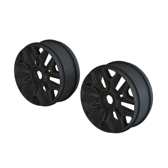 AR510120 1/8 Buggy Wheel Black (2)