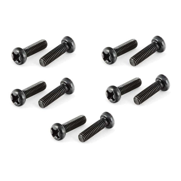 AR725310 Vis à métaux cruciformes à tête bombée 3x10mm (10)