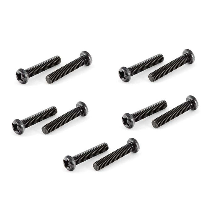 AR725315 Vis à métaux cruciformes à tête bombée 3x15mm (10)