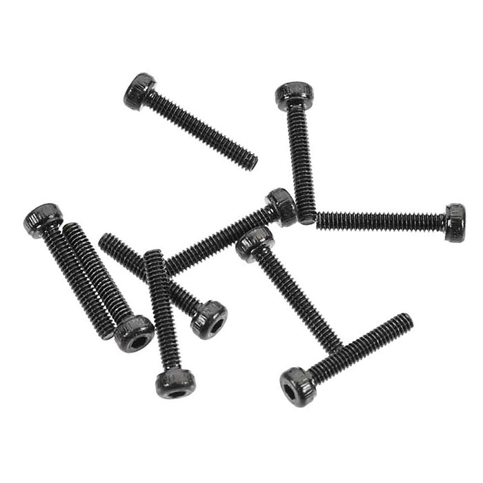 AXA016 Capuchon Tête M2x12mm Oxyde Noir (10)