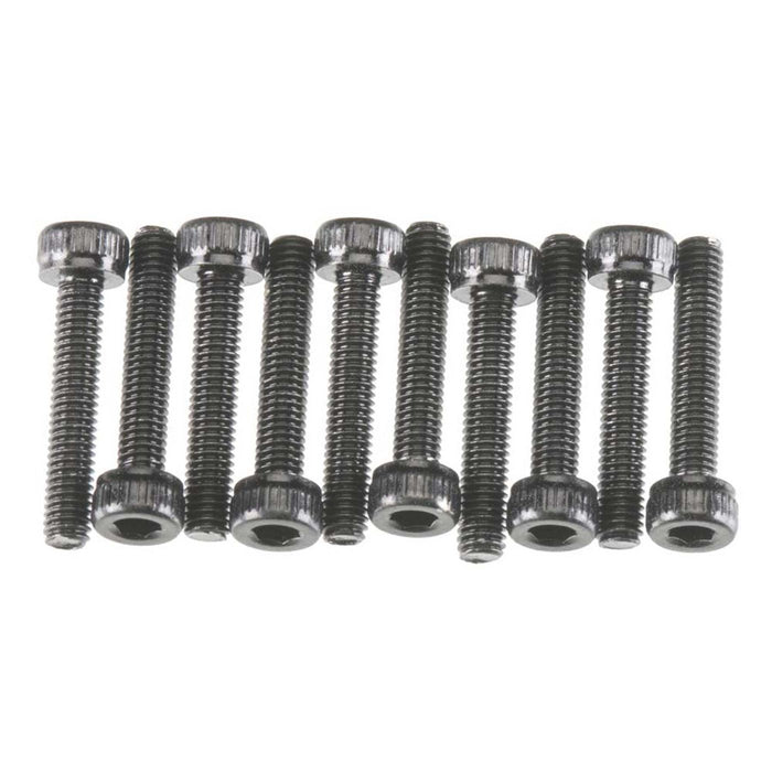 AXA087 Capuchon Tête M3x16mm Oxyde Noir (10)