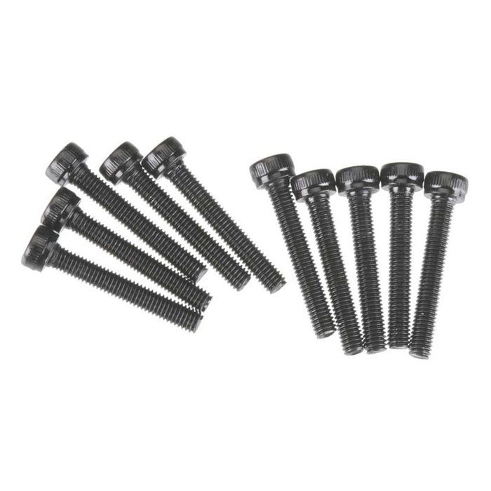 AXA088 Capuchon Tête M3x20mm Oxyde Noir (10)