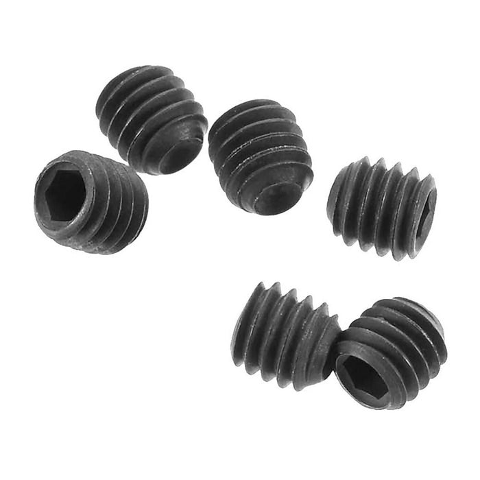 AXA291 Vis de serrage M4x4mm Oxyde Noir (6)