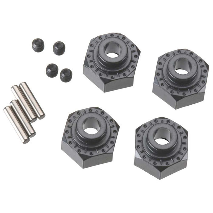 AX30429 Moyeu hexagonal en aluminium 12 mm noir (4)