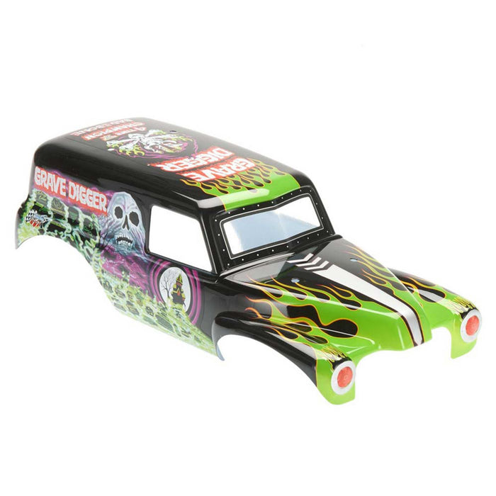 AX31459 Carrosserie imprimée Monster Truck Grave Digger