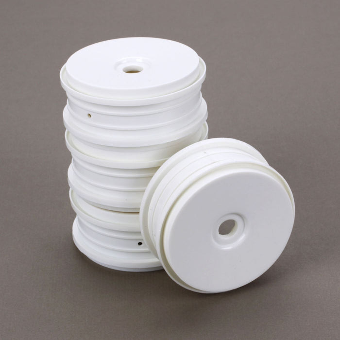 SpeedTreads 1/8 Buggy Dish Wheels, White (4)