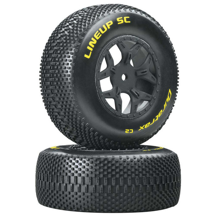 1/10 Lineup SC Tire C2 Mounted SCTE 4x4 (2)