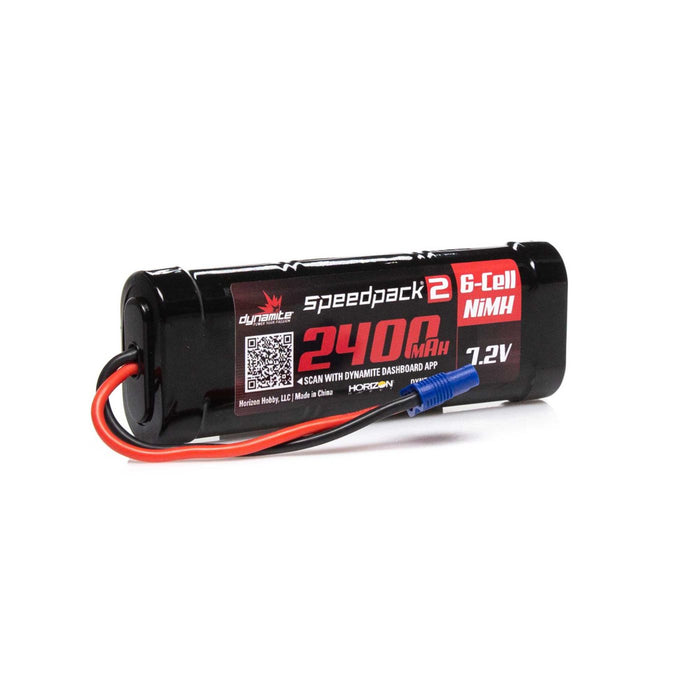 SPEEDPACK2 7.2V 2400MAH 6 CELL NiMH FLAT EC3