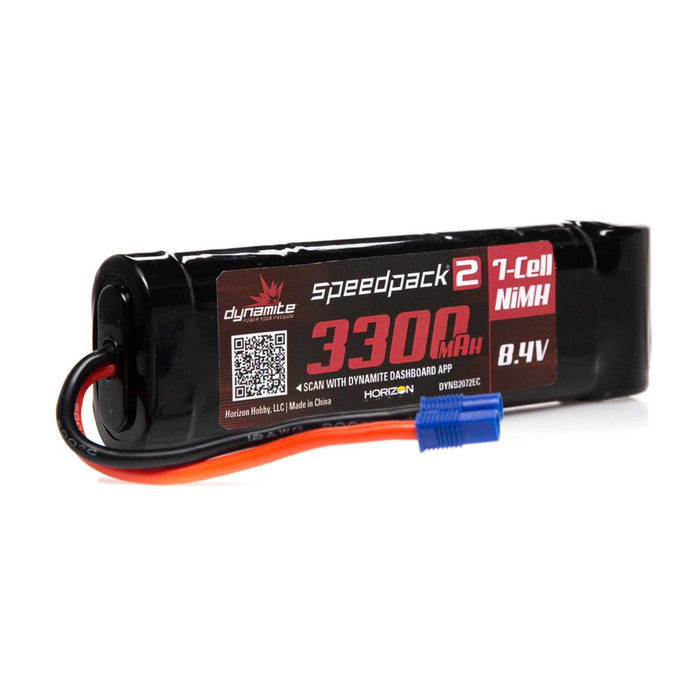 SPEEDPACK2 8.4V 3300MAH 7 CELL NiMH FLAT EC3