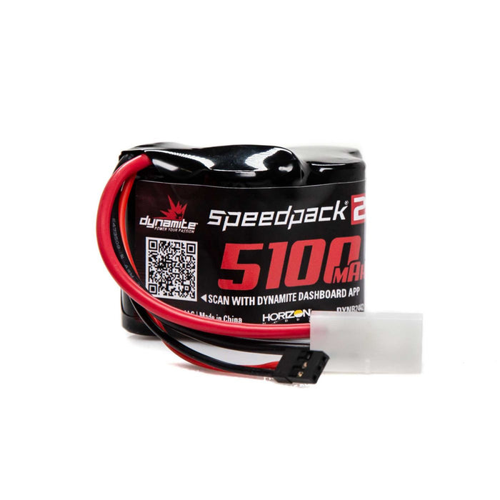 SPEEDPACK2 6V 5100MAH 5C NiMH HUMP RX PK:BAJA,5B