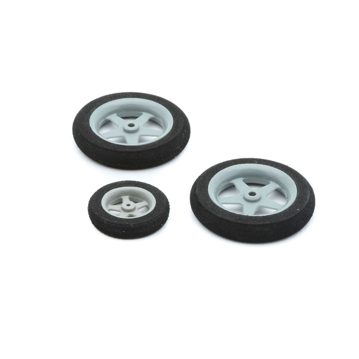 Jeu de roues, 45 mm (2) 30 mm (1) : Slick 3D 480 ARF