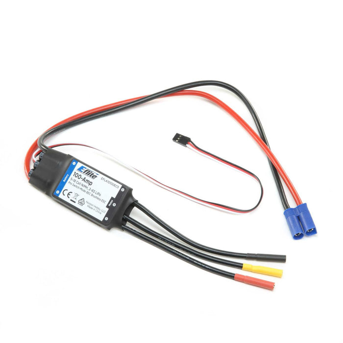 ESC: 100-Amp Pro Switch-Mode 5A BEC Brushless ESC-