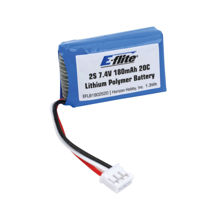 Li-Po 180 mAh 2S 7,4 V 20C, 26 AWG