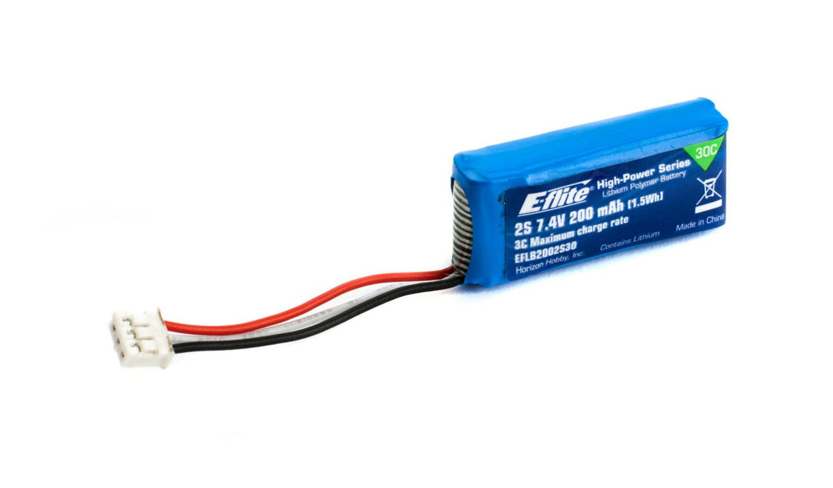 Batterie Li-Po 200 mAh 2S 7,4 V 30C