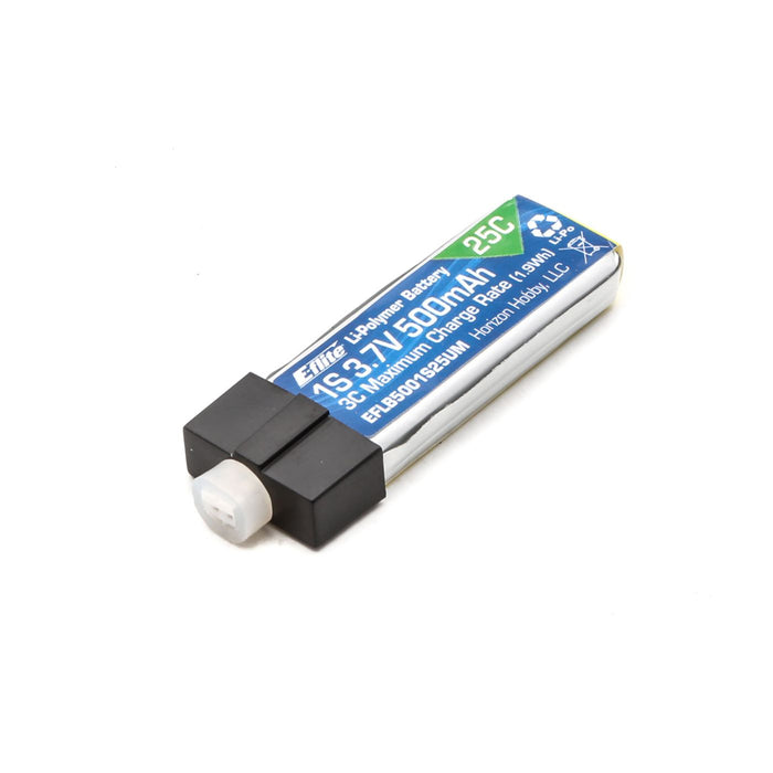 Connecteur UMX à courant élevé de 500mAh 1S 3.7V 25C LiPo