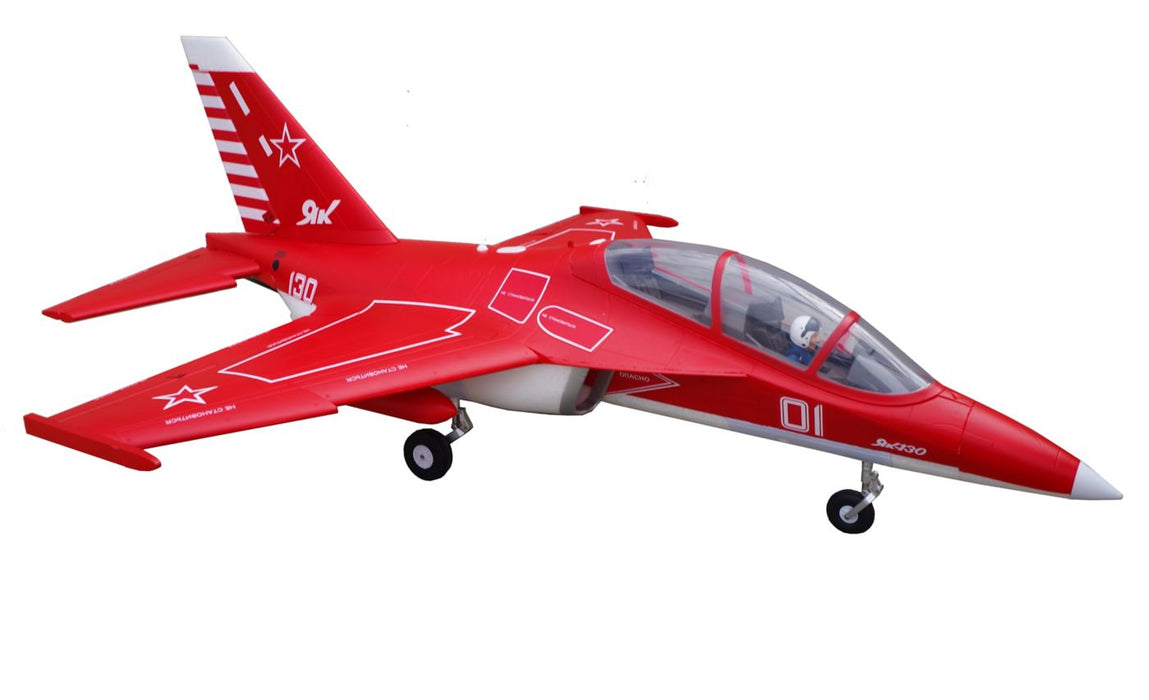 YAK-130 Jet 70mm EDF V2 PNP Rouge-