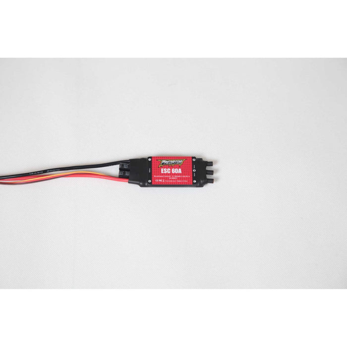 ESC 60A : Prédateur 60A ESC Flash 850 mm XT60-