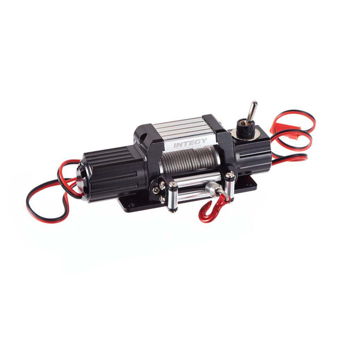 T7 Mega Winch à couple élevé Blk 1/10 Rock Crawlers