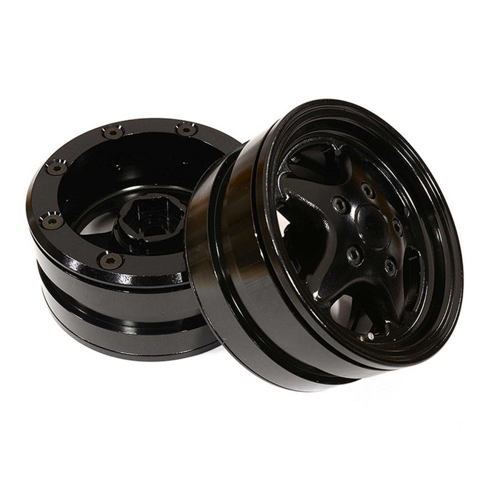 1.9 Alloy 5 Spoke Wheel (2) for 1/10 Scale Crawler