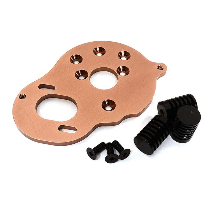 Motor Plate w/ Heatsinks for 1/10 Enduro Sendero