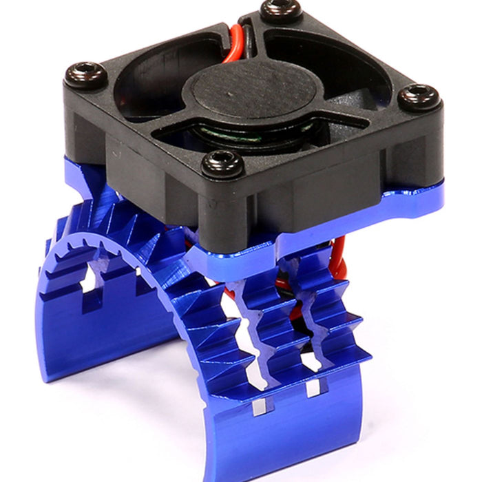 Dissipateur thermique moteur T2 avec ventilateur pour Traxxas Stam/Slsh 4x4