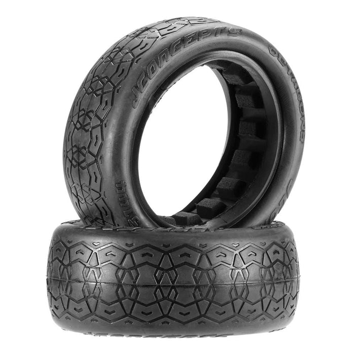 Octagons 2.2 4WD Buggy Front Tire Black (2)