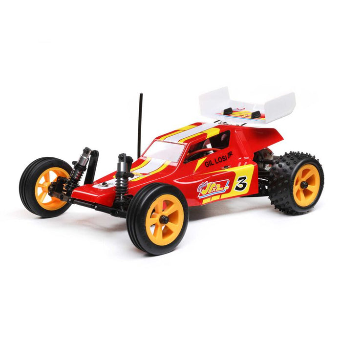 1/16 Mini JRX2 2WD Buggy brossé RTR, rouge 