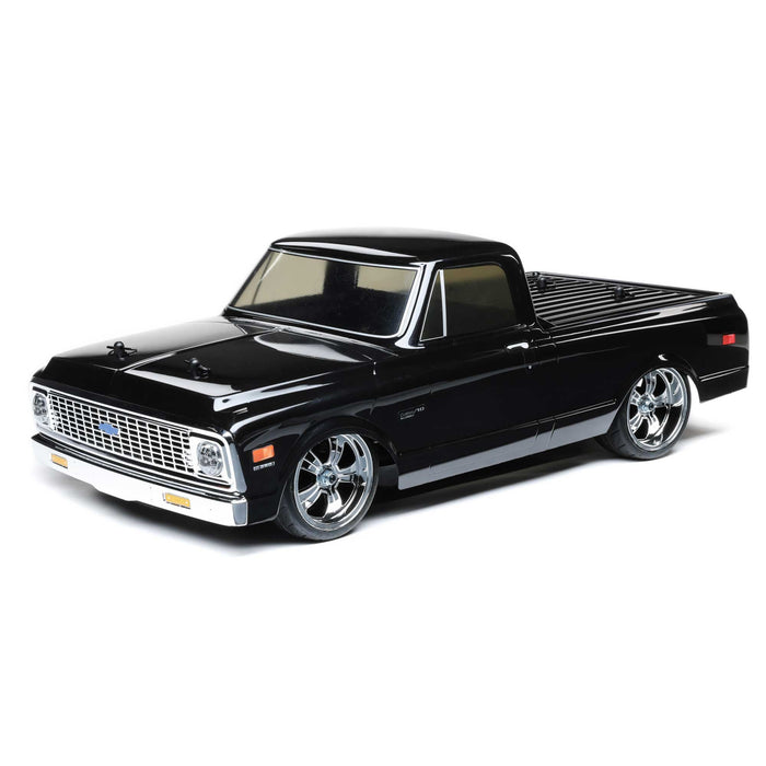 Pick-up Chevrolet C10 1972, 1/10 AWD V100 RTR, noir