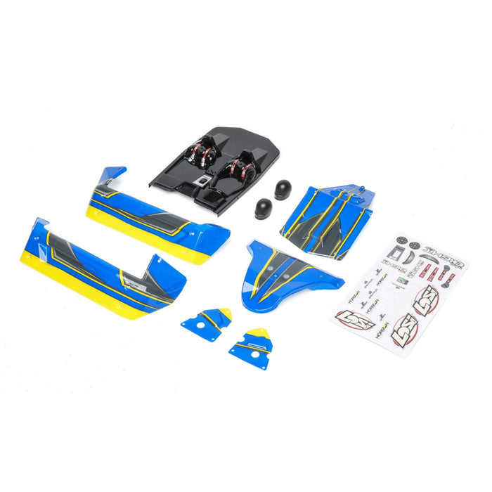 Body Set, Blue/Yellow: Mini 8IGHT-DB