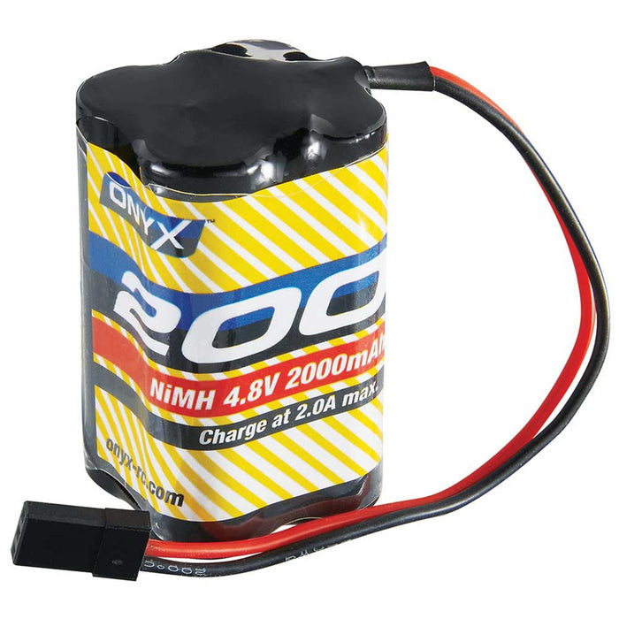 NiMH 4.8V 2000mAh AA Récepteur Carré Prise Universelle