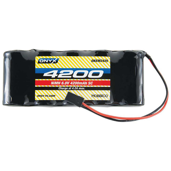 NiMH 6.0V 4200mAh Sub-C Flat Receiver Universal