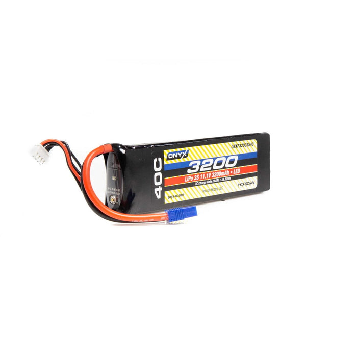 LiPo 3200mAh 3S 11,1V 40C, EC3, LED