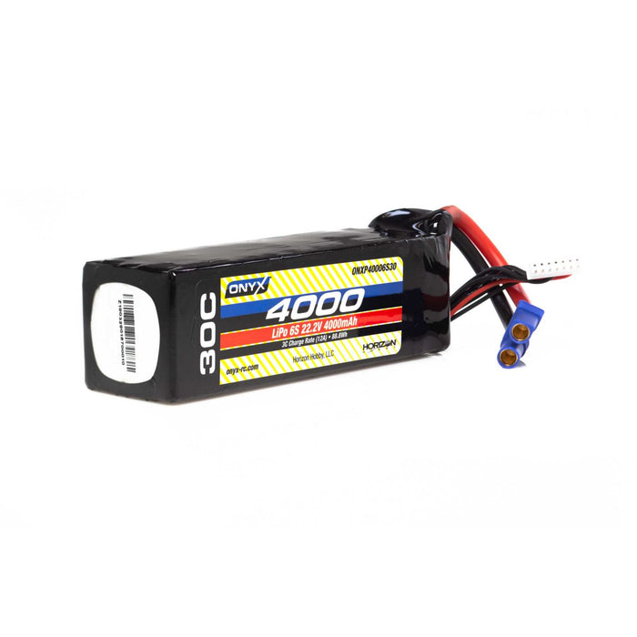 4000mAh 6S 22.2V 30C LiPo, EC5